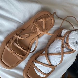 Loeffler Randall Beau Platform Sandals - NEVER WORN